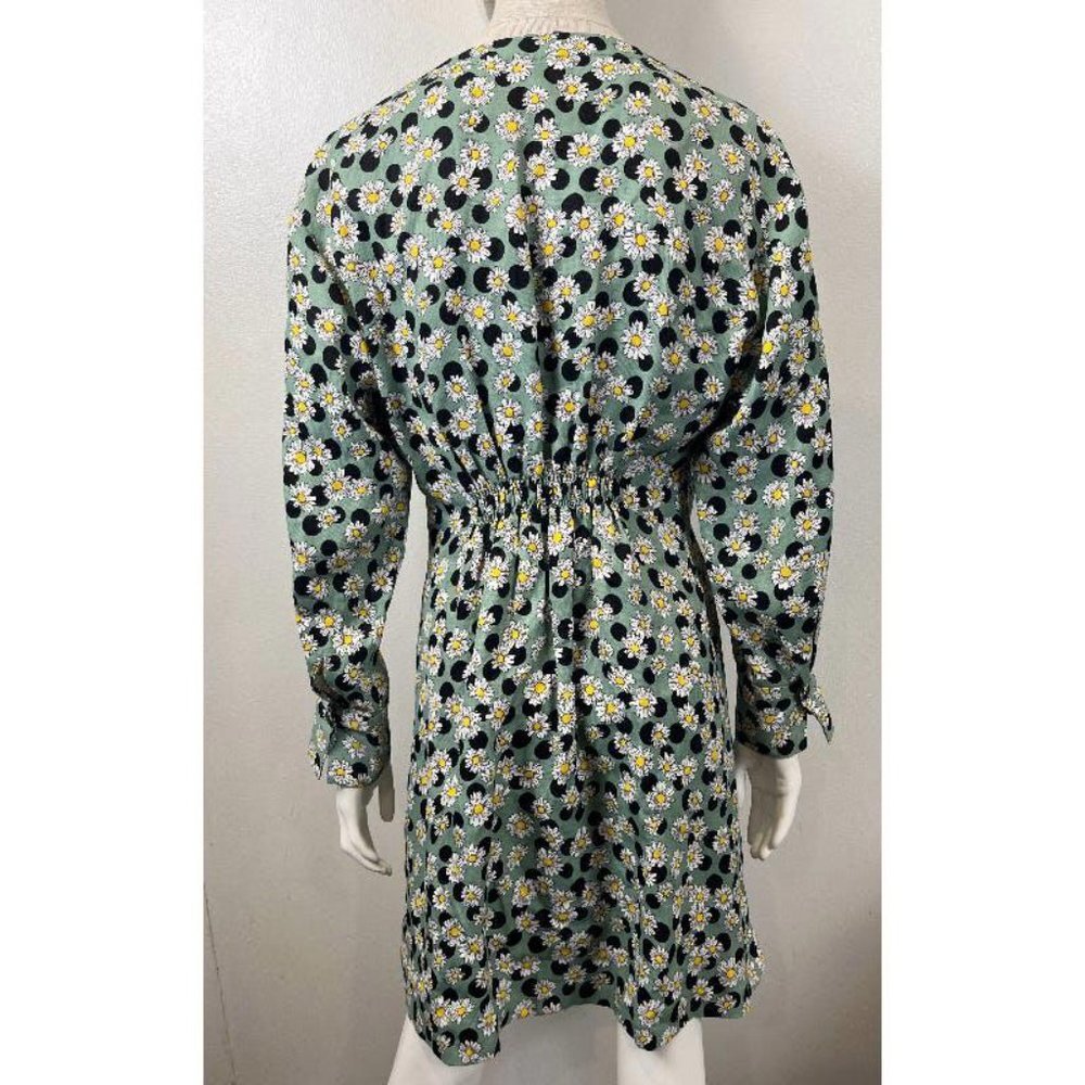 SANDRO NWOT FLORAL POLKA DOT DRESS - Picture 5 of 14